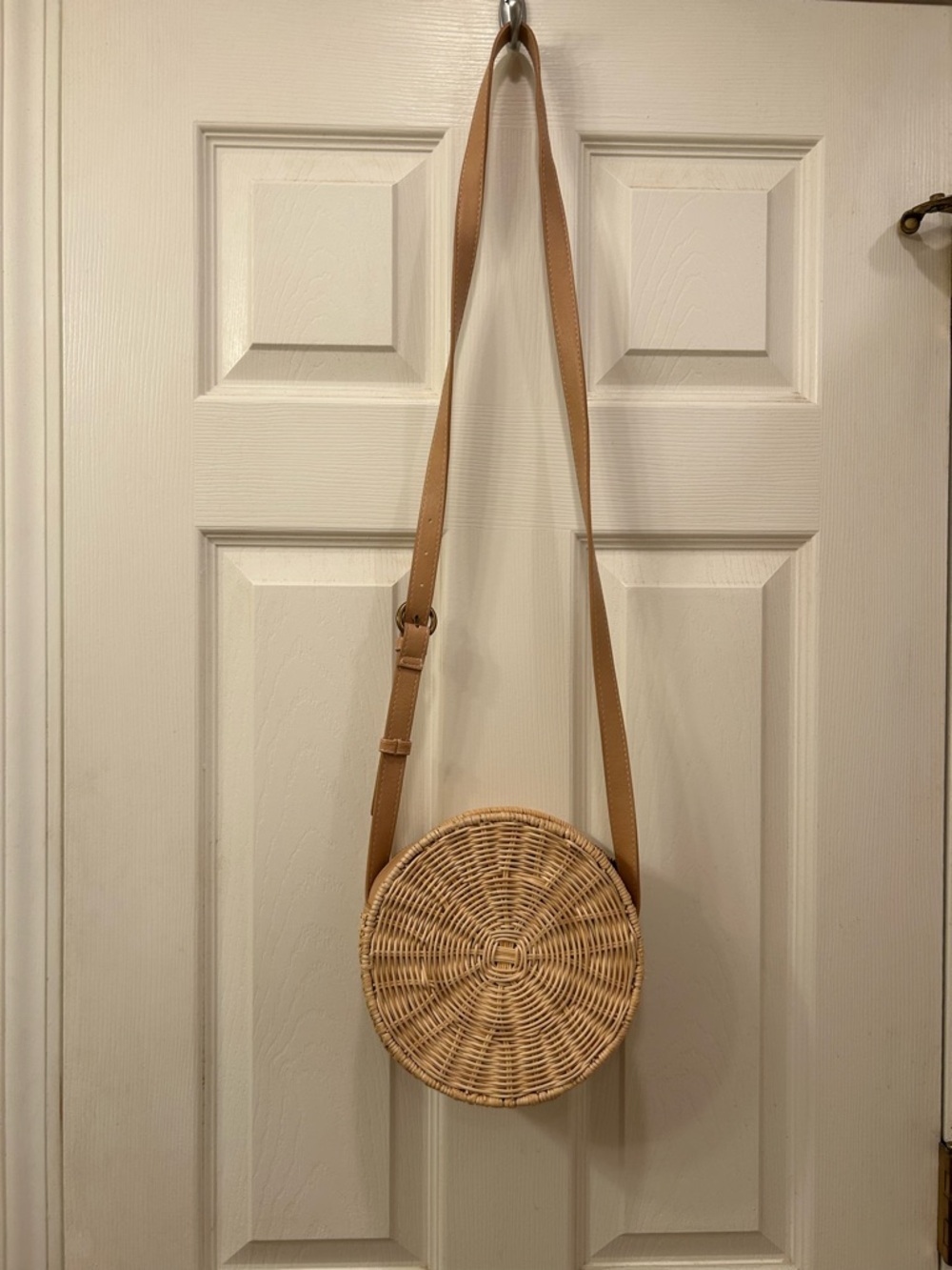 Universal Thread Round Rattan Bag